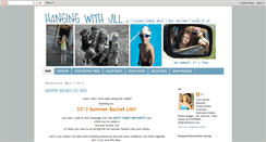 Desktop Screenshot of hangingwithjill.blogspot.com