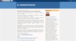 Desktop Screenshot of eladministrador.blogspot.com