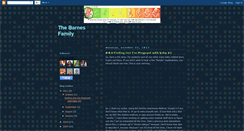 Desktop Screenshot of keepingupwiththebarnes.blogspot.com