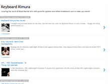 Tablet Screenshot of keyboardkimura.blogspot.com