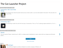 Tablet Screenshot of canlauncher.blogspot.com