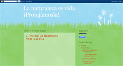 Desktop Screenshot of celia-lanaturalezaesvidaprotejmosla.blogspot.com