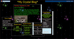 Desktop Screenshot of crystalivy.blogspot.com