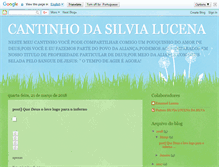 Tablet Screenshot of cantinhodasilvialucena.blogspot.com