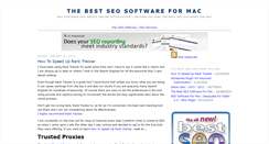 Desktop Screenshot of bestseosoftwareformac.blogspot.com