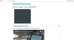 Desktop Screenshot of inventionary.blogspot.com
