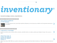 Tablet Screenshot of inventionary.blogspot.com