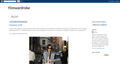 Desktop Screenshot of filmwardrobe.blogspot.com