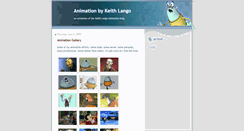 Desktop Screenshot of animationbykeithlango.blogspot.com