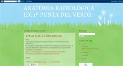 Desktop Screenshot of anatomia2011.blogspot.com