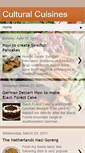 Mobile Screenshot of culturalcuisines.blogspot.com