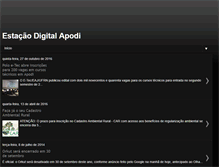 Tablet Screenshot of estacaoapodi.blogspot.com