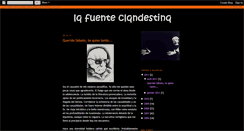 Desktop Screenshot of lafuenteclandestina.blogspot.com