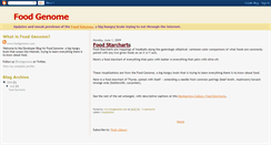 Desktop Screenshot of foodgenome.blogspot.com