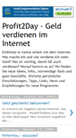 Mobile Screenshot of profit2days.blogspot.com