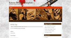 Desktop Screenshot of katana-template.blogspot.com