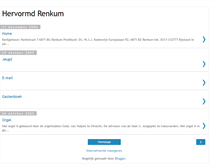 Tablet Screenshot of hervormdrenkum.blogspot.com