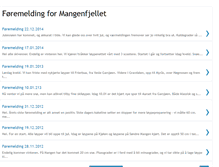 Tablet Screenshot of mangenfjellet.blogspot.com