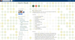 Desktop Screenshot of kristie-creativetouch.blogspot.com