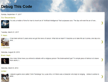 Tablet Screenshot of debugthiscode.blogspot.com