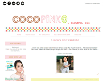 Tablet Screenshot of cocopinko.blogspot.com