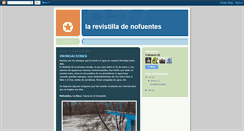 Desktop Screenshot of larevistilladenofuentes.blogspot.com