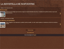 Tablet Screenshot of larevistilladenofuentes.blogspot.com