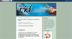 Desktop Screenshot of fundacionrid.blogspot.com