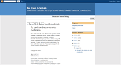 Desktop Screenshot of loqueocupas.blogspot.com