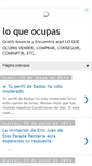 Mobile Screenshot of loqueocupas.blogspot.com