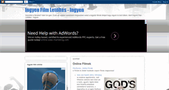 Desktop Screenshot of ingyen-film-letoltes.blogspot.com