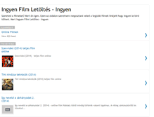 Tablet Screenshot of ingyen-film-letoltes.blogspot.com