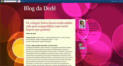 Desktop Screenshot of deildaprofessora.blogspot.com