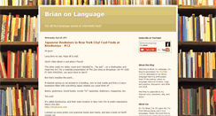 Desktop Screenshot of brianonlanguage.blogspot.com