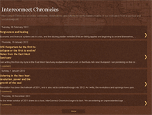 Tablet Screenshot of interconnectchronicles.blogspot.com