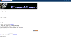 Desktop Screenshot of glimmerflimmer.blogspot.com