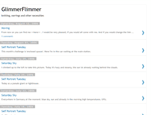 Tablet Screenshot of glimmerflimmer.blogspot.com