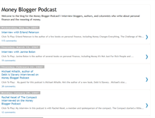 Tablet Screenshot of moneybloggerpodcast.blogspot.com