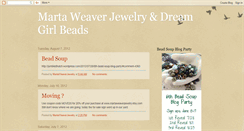 Desktop Screenshot of martaweaverjewelry.blogspot.com