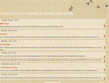 Tablet Screenshot of martaweaverjewelry.blogspot.com