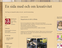 Tablet Screenshot of kreativitetsbloggen.blogspot.com