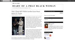 Desktop Screenshot of diaryofaphatblackwoman.blogspot.com