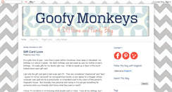 Desktop Screenshot of goofymonkeys.blogspot.com