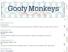 Tablet Screenshot of goofymonkeys.blogspot.com