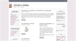 Desktop Screenshot of annesclass.blogspot.com