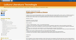 Desktop Screenshot of leituraliteraturatecnologia.blogspot.com