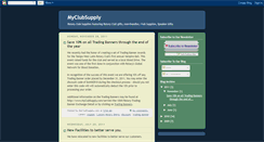 Desktop Screenshot of myclubsupply.blogspot.com