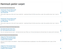 Tablet Screenshot of hammocpeelecarpe.blogspot.com
