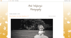 Desktop Screenshot of andiwalpurgisphotography.blogspot.com