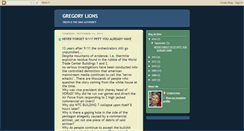 Desktop Screenshot of greglions2008uspresident.blogspot.com